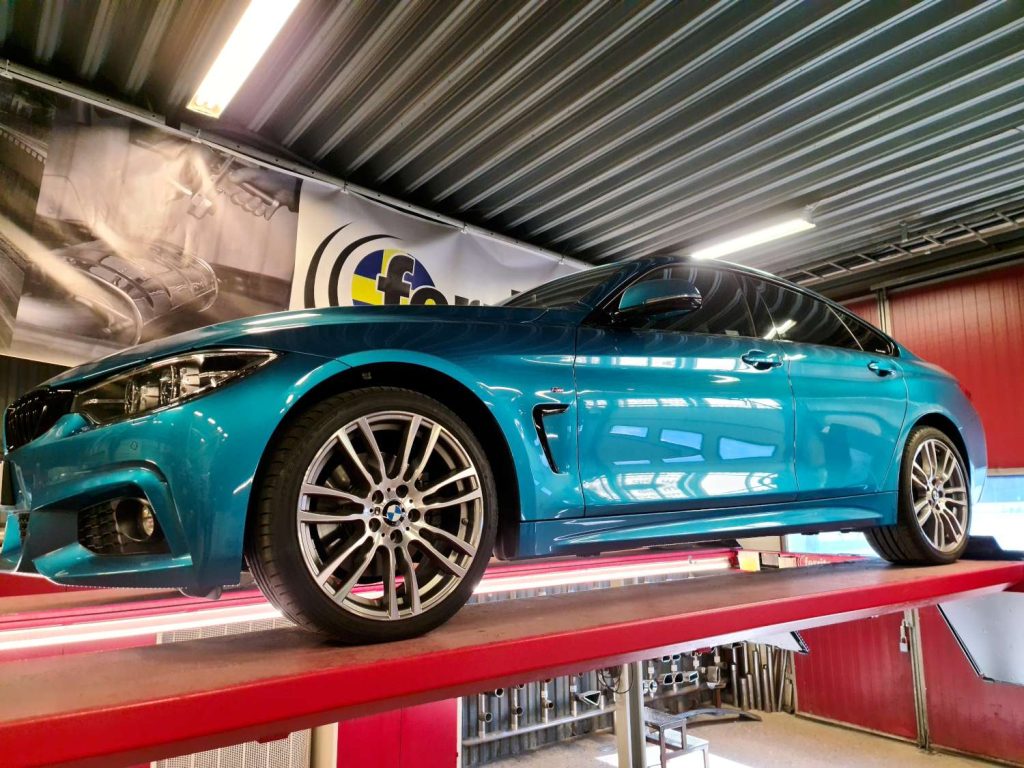 BMW 4-serie showroom ferrita sweden