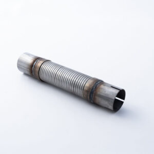 Flexrör rostfritt m. slitsade ändmuffar. Id Ø 48mm.L 300mm