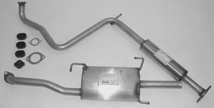 Avgassystem Nissan Sunny 1,6 4-dr. Sedan. Typ N14