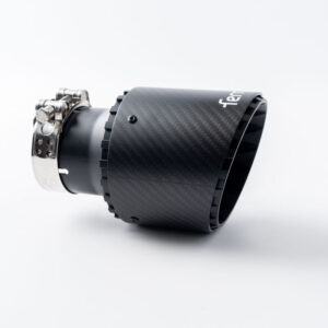 Ändrör rund kolfiber Ø101,2mm L=160mm Ø63,5mm anslutning