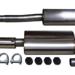 Sportavgassystem Volvo 740 / 745 GL, GLE, GLT 8v